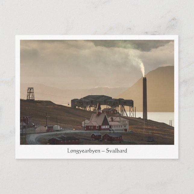 Longyearbyen Svalbard Postcard (Front)