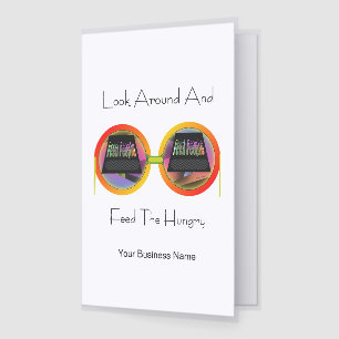 Look Around And Feed People Menu