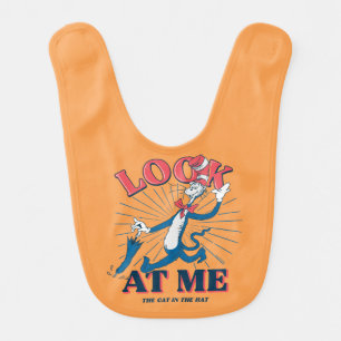 Look At Me Cat In The Hat Baby Bib