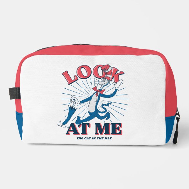 Look At Me Cat In The Hat Dopp Kit (Front)