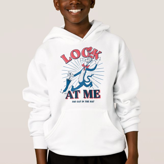 Look At Me Cat In The Hat Hoodie (Front)