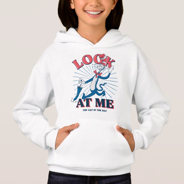 Look At Me Cat In The Hat Hoodie (Front)