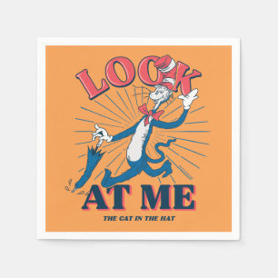 Look At Me Cat In The Hat Napkins