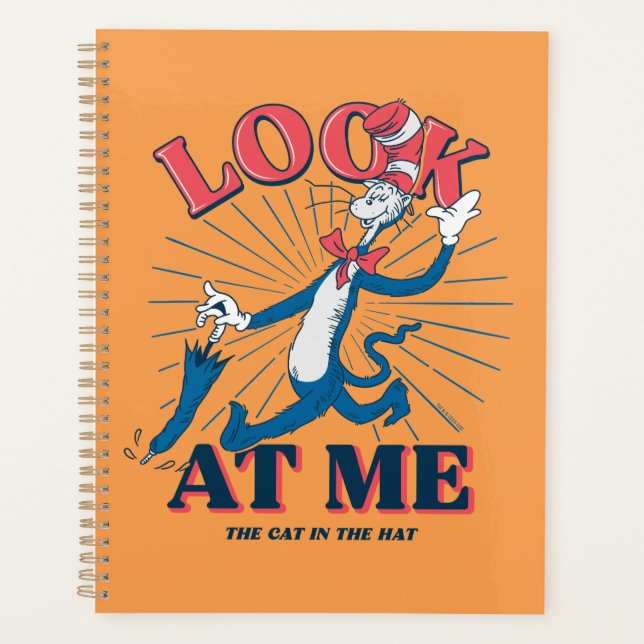 Look At Me Cat In The Hat Planner (Front)