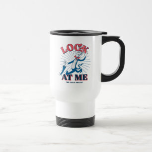 Look At Me Cat In The Hat Travel Mug