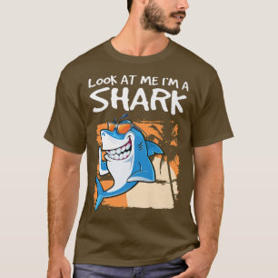 Look At Me I`m A Shark I Shark Fish I Kids I Shark T-Shirt