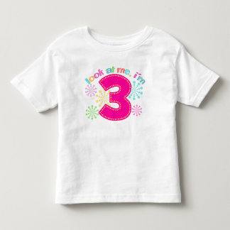 Look at Me, I'm 3 - Pink Toddler T-shirt