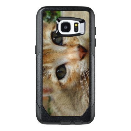 Look at me! Sweet tigered Kitten OtterBox Samsung Galaxy S7 Edge Case