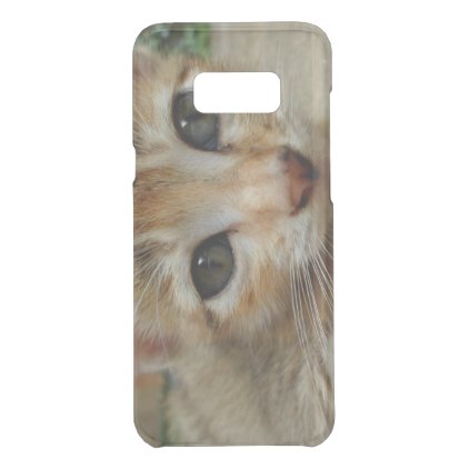 Look at me! Sweet tigered Kitten Uncommon Samsung Galaxy S8+ Case