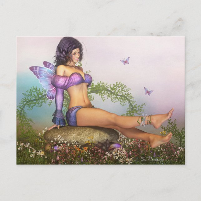 Look At The Dragonfly Postcard (Front)