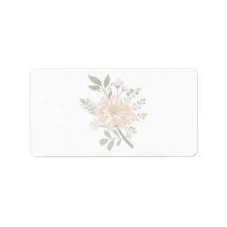 Look at the Flowers Label