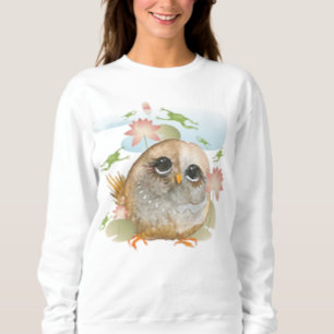 LOOK B4 U LEAP  design on front and back Sweatshirt