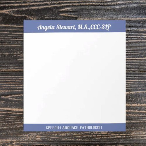 Look Classic Custom SLP notepad Notepad