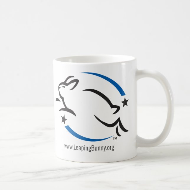 Look for the Leaping Bunny Logo Coffee Mug (Right)