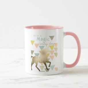 Look for the Magic Everyday Gold Unicorn Mug