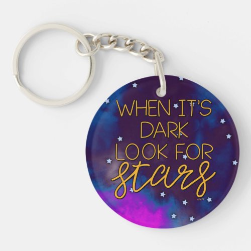 Look for the stars keychain