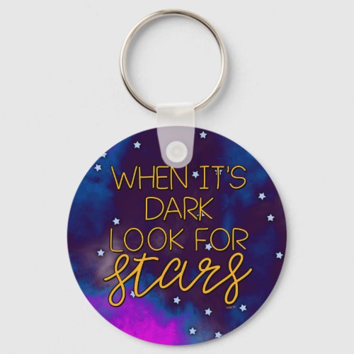 Look for the stars keychain