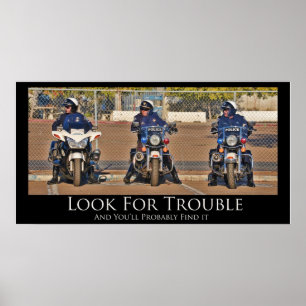 Look For Trouble Poster
