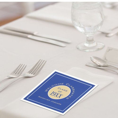 Look Fun Class Reunion Paper  Napkins