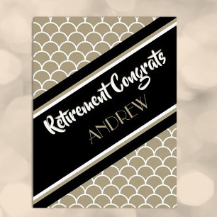 Look! Giant, Custom Retirement Card