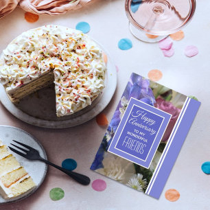 Look @ Happy Anniversary to Friends greeting card