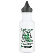 "Look" Healthy/Butterfly...Gastroparesis Stainless Steel Water Bottle