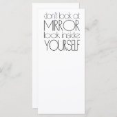 Look inside yourself (Front/Back)