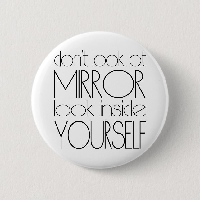 Look inside yourself pinback button (Front)