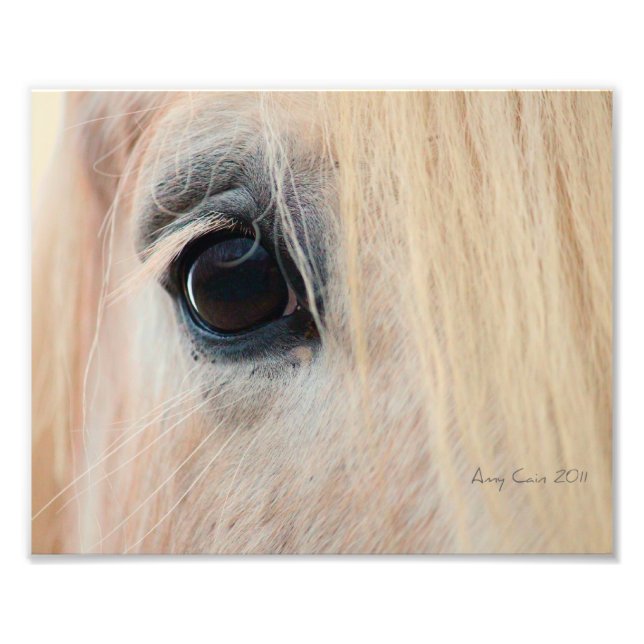 Look into the soul photo print (Front)