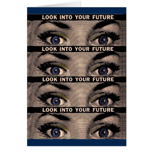 Look into your future cards (Front)