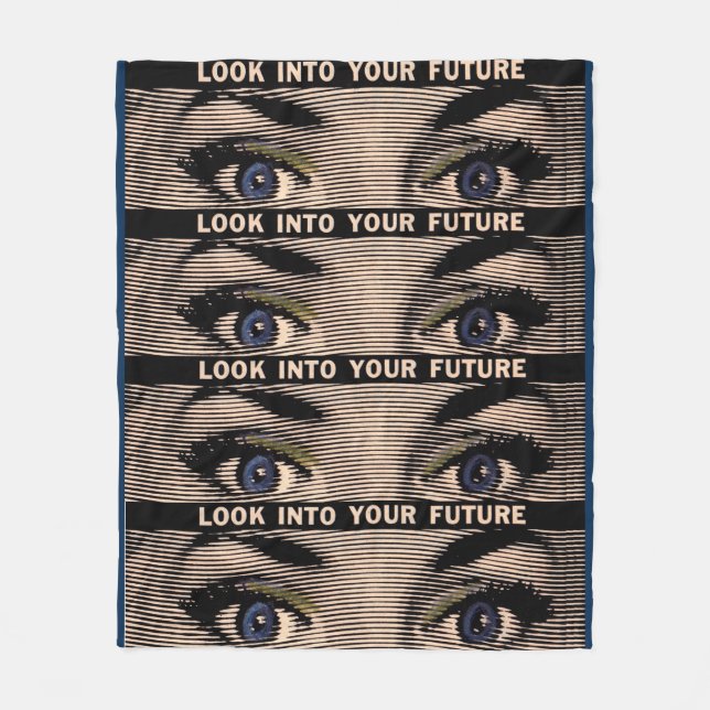 Look into your future fleece blanket (Front)