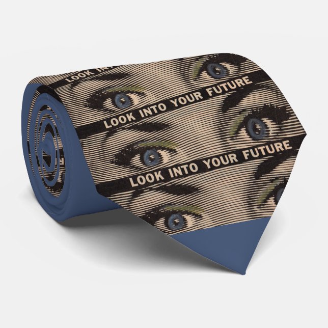Look into Your Future Neck Tie (Rolled)