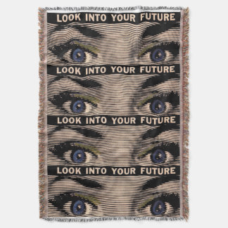 Look into your future throw blanket