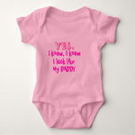 Look Like My Daddy For Baby Baby Bodysuit at Zazzle