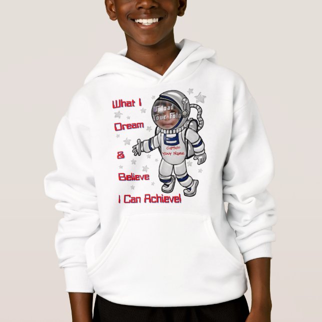 Look Ma! I'm An Astronaut! Hoodie (Front)