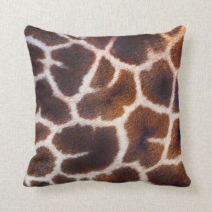 Look of Africa Giraffe Skin Effect Throw Pillow