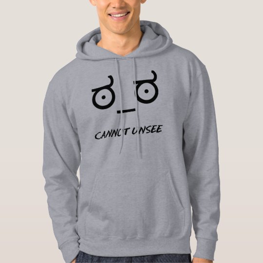 Look of Disapproval Cannot Unsee Hoodie