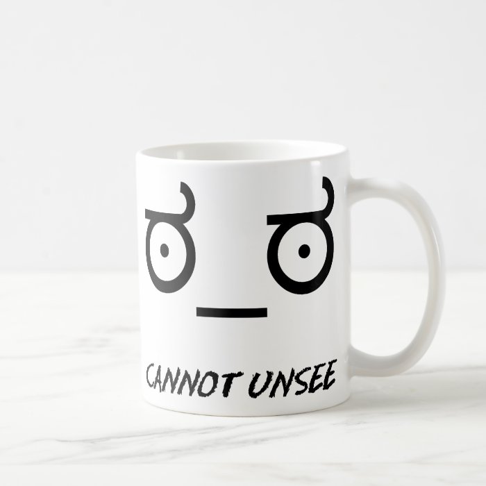 Look of Disapproval Cannot Unsee Mug