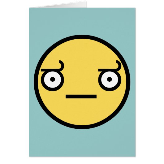 Look of Disapproval Card (Front)