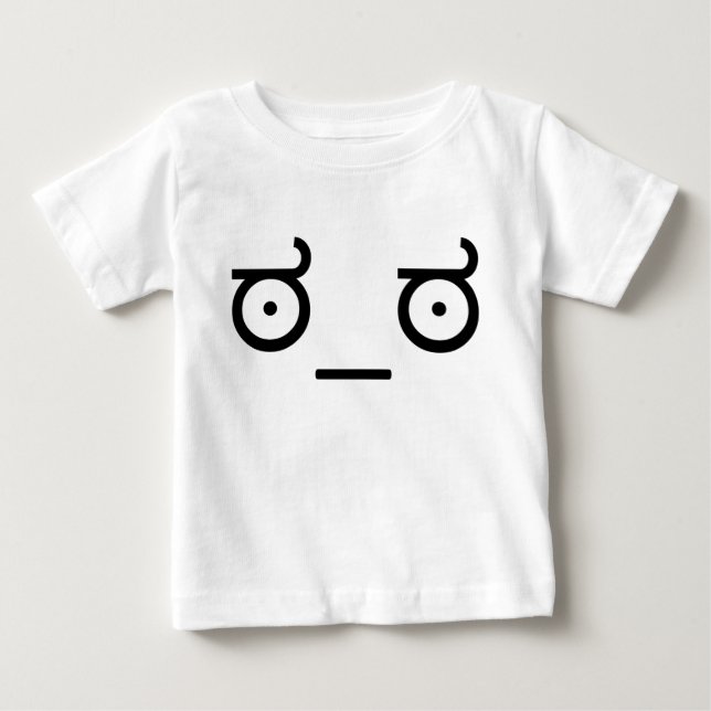 Look of Disapproval Meme Baby T-Shirt (Front)