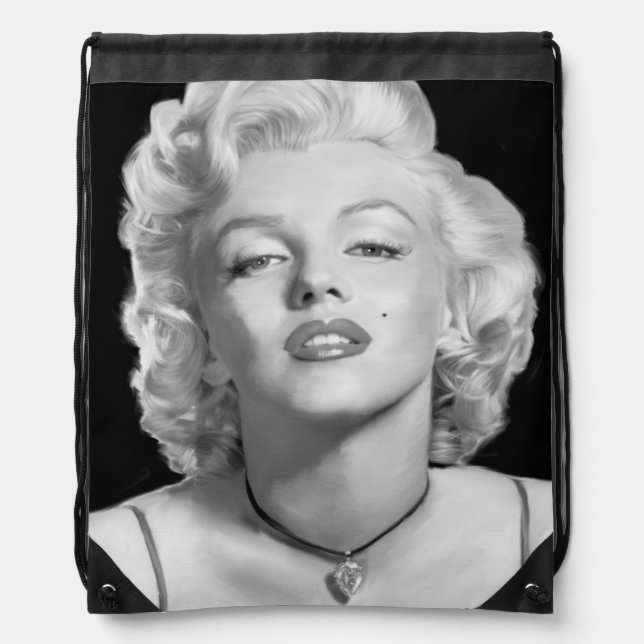 Look Of Love 2 Drawstring Bag (Front)