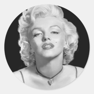 Look Of Love Classic Round Sticker