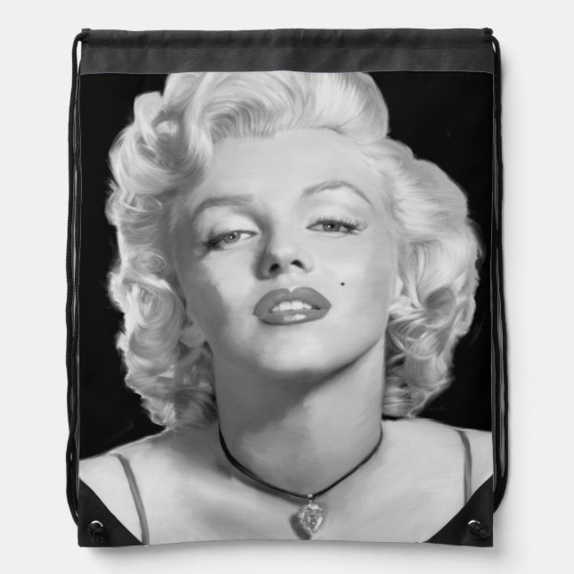 Look Of Love Drawstring Bag (Front)