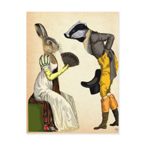 Look of Love Postcard