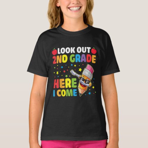 Look Out 2nd Grade Here I Come T_Shirt