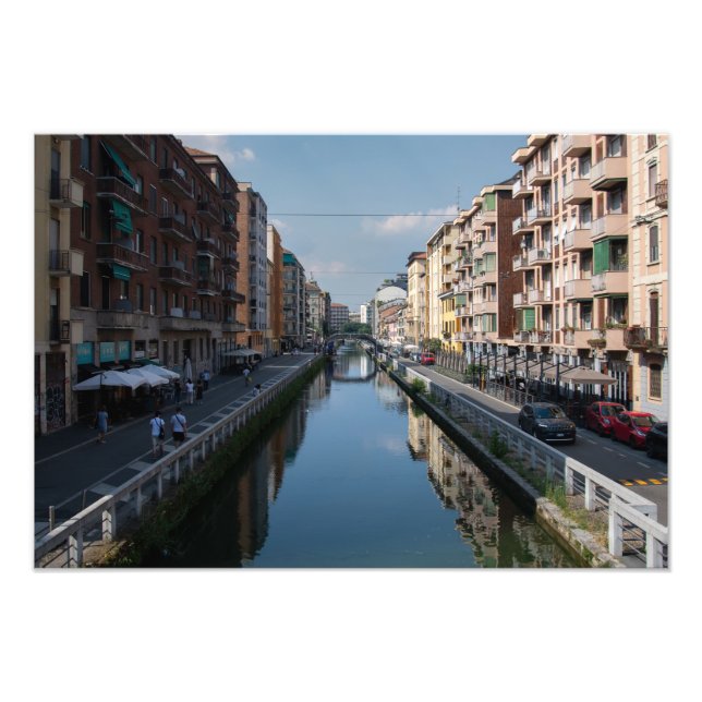 Look Over the Canal Photo Print (Front)