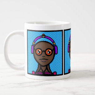 Look See in Shades Design Giant Coffee Mug