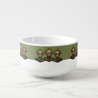Look See skull Soup Mug