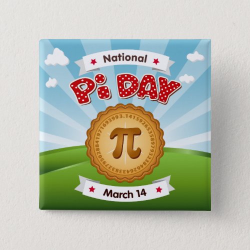 Look Sharp on Pi Day Button