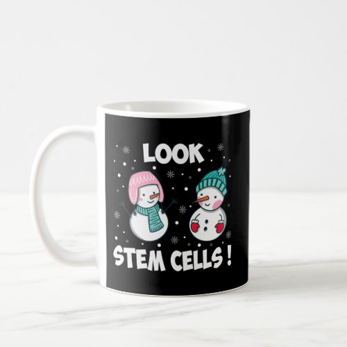 Look Stem Cells Snowman Science Biology Coffee Mug